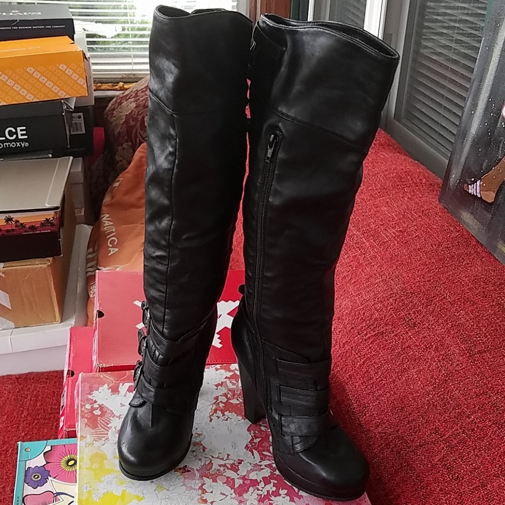 Bamboo heels Boots